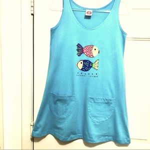 Graphics Beach Pool Cute Cover Up Dress